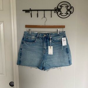 Good American denim shorts